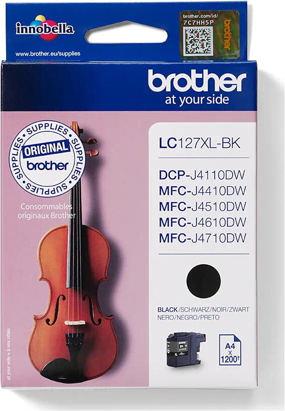 Brother Tintenpatrone Lc Xlbk Schwarz Lc Xlbk Dq Solutions