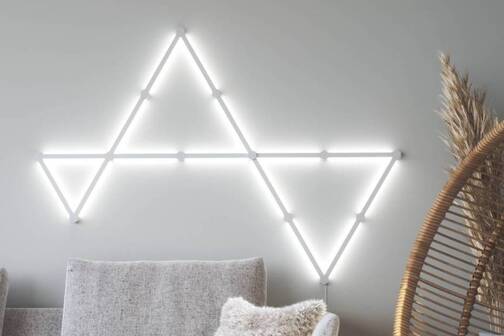 Die Nanoleaf Lines bringen Licht in jeden Raum.