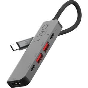 Linq-100-W-2-W-USB-3-1-Typ-C-Thunderbolt-3-USB-C-Multiport-Hub-5in1-Pro-Hub-Grau-01