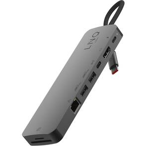 Linq-USB-3-1-Typ-C-Multiport-Hub-9in1-Pro-Hub-Grau-01