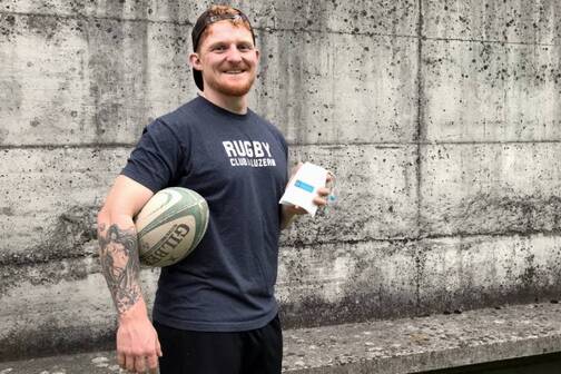 Rugby Spieler und Neuroathletik-Trainer Christian Sidler