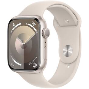 Apple-Watch-Series-9-GPS-45-mm-Aluminium-Polarstern-Sportarmband-M-L-Polarstern-01