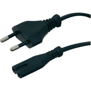 Roline-2-pol-Euro-Netz-230-Volt-auf-2-pol-Kleingeraetebuchse-IEC-C7-Kabel-1-8-01