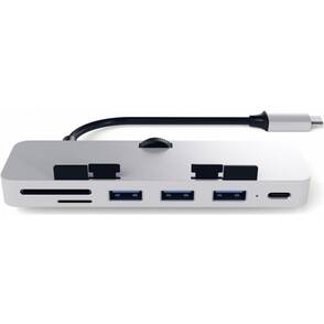 Satechi-USB-3-1-Typ-C-Clamp-Pro-Hub-Silber-01