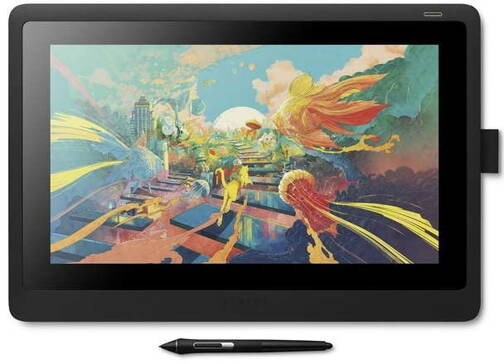 Wacom-Cintiq-Stift-Display-Eingebaute-ausklappbare-Fuesse-Schwarz-matt-02.