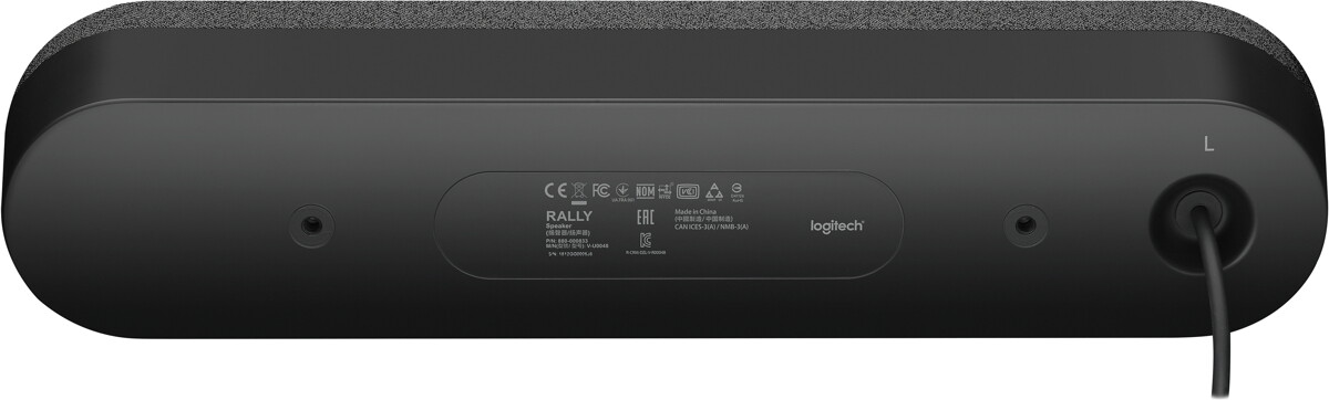 Logitech Videokonferenz-System Rally Speaker, 960-001230 Schwarz