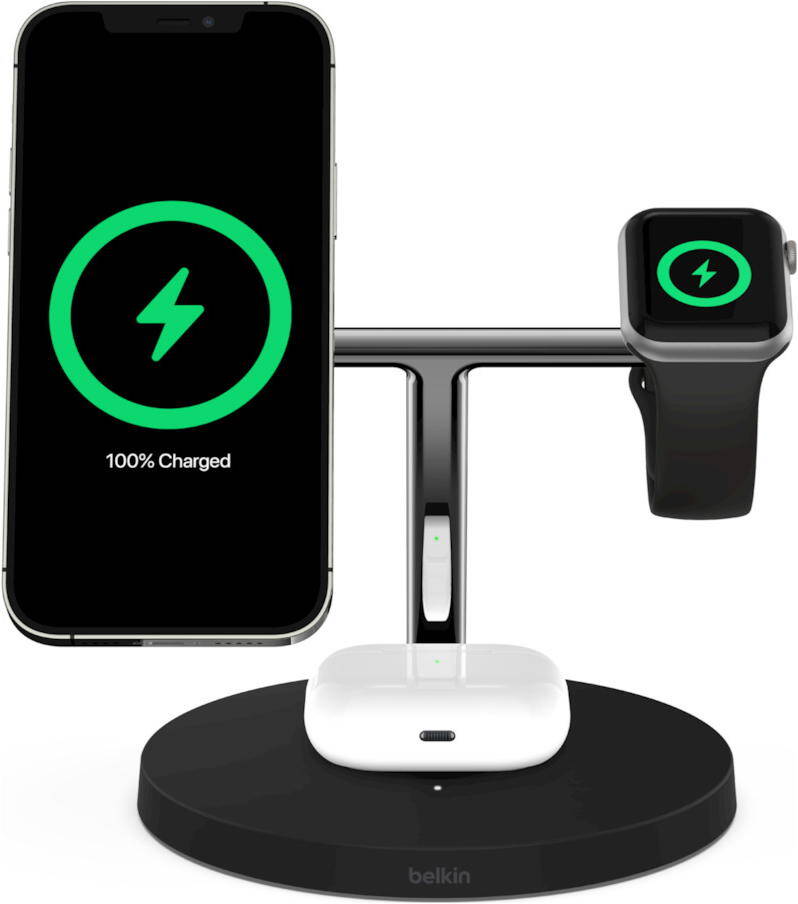 Belkin 3 in one wireless charger sale