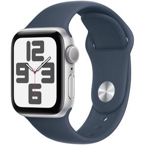 Apple-Watch-SE-GPS-40-mm-Aluminium-Silber-Sportarmband-M-L-Sturmblau-01