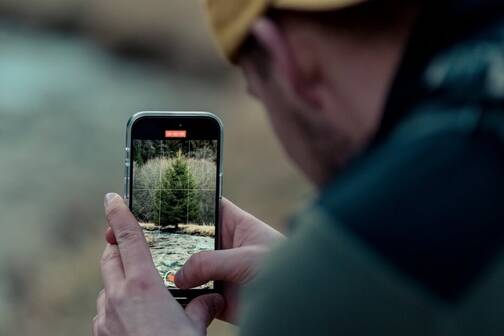 Mit iPhone Video aufnehmen in der Natur