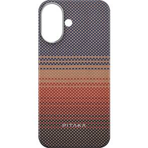 PITAKA-MagEZ-Aramid-Case-600D-mit-MagSafe-iPhone-16-Sunset-01