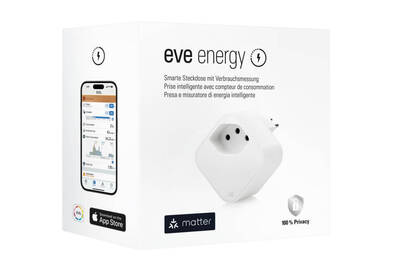 Verpackung von Eve Energy für die Schweiz