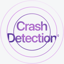 Crash detection. Refer to legal disclaimers.